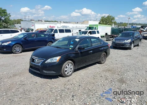 2014 Nissan Sentra Sv from USA, damaged, VIN 1N4AB7AP8EN850199